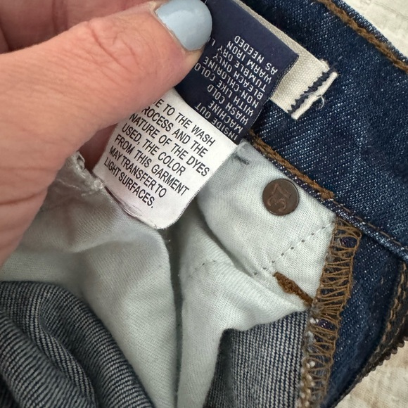 Madewell B1381 Slim Boy Jean Paint Splatter Jeans 24 midrise - Picture 10 of 15